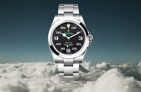 rolex air king vetro plastica|rolex air king history.